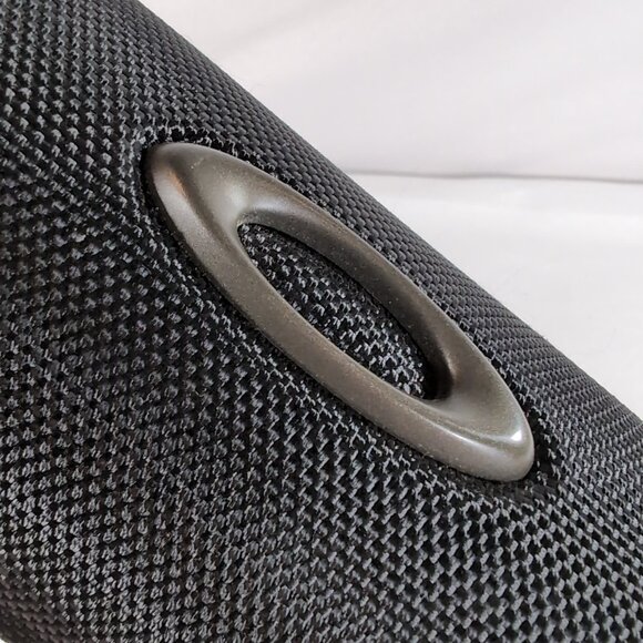 Oakley Pill Sunglasses Case Glasses Black Monogram Hard Shell Zip Logo Travel - Picture 13 of 13